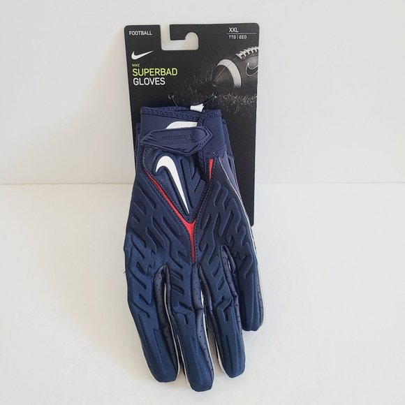 Nike Superbad 6.0 Football Gloves NCAA Arizona Wildcats DX4889-414 Size XXL